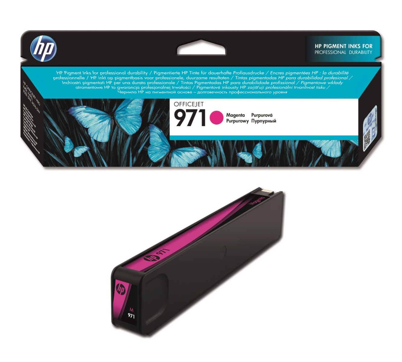 HP 971 Magenta Ink Cartridge - (CN623AE)