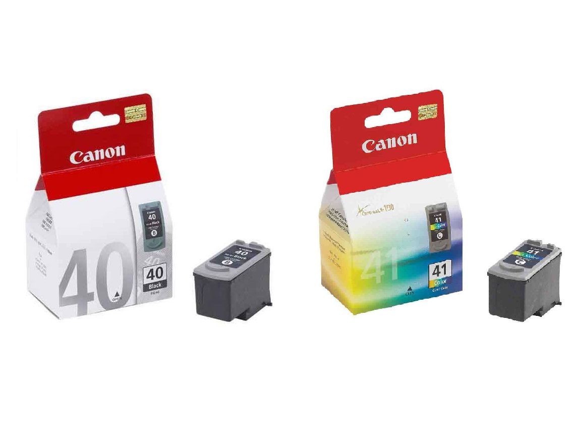 Canon PG-40 / CL-41 Black & Tri-Colour Ink Cartridge Multipack