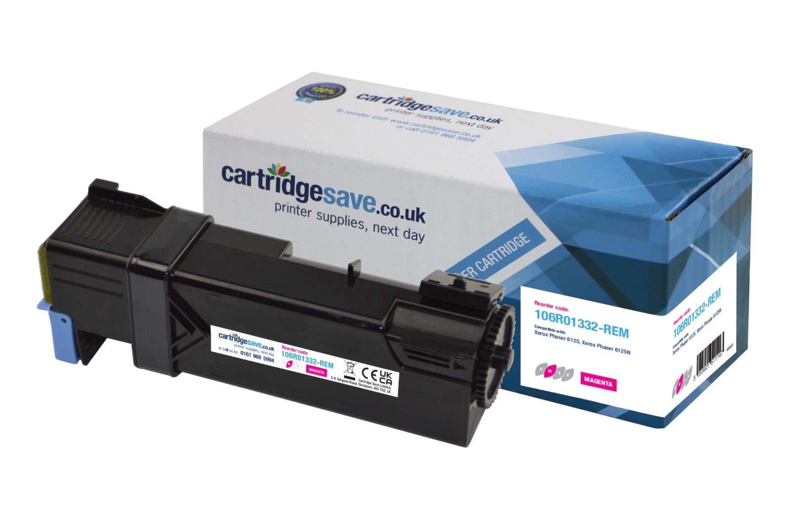 Compatible Xerox 106R01332 Magenta Toner Cartridge