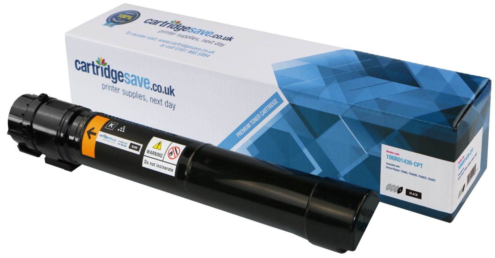 Compatible Xerox 106R01439 High Capacity Black Toner Cartridge