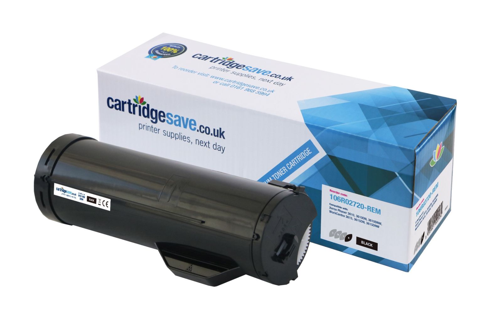 Compatible Xerox 106R02720 Black Toner Cartridge