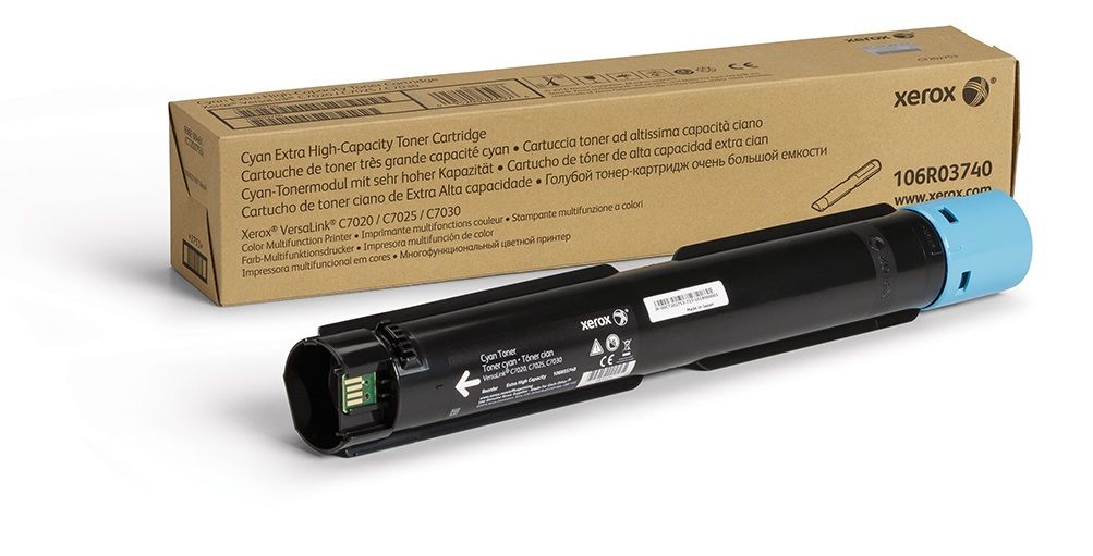 Xerox 106R03740 Extra High Capacity Cyan Toner Cartridge