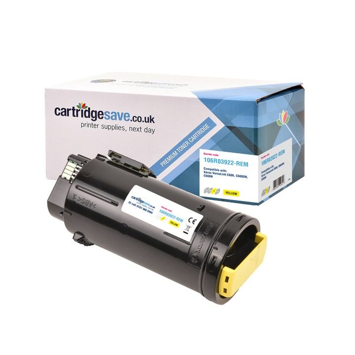 Compatible Xerox 106R03922 Extra High Capacity Yellow Toner Cartridge