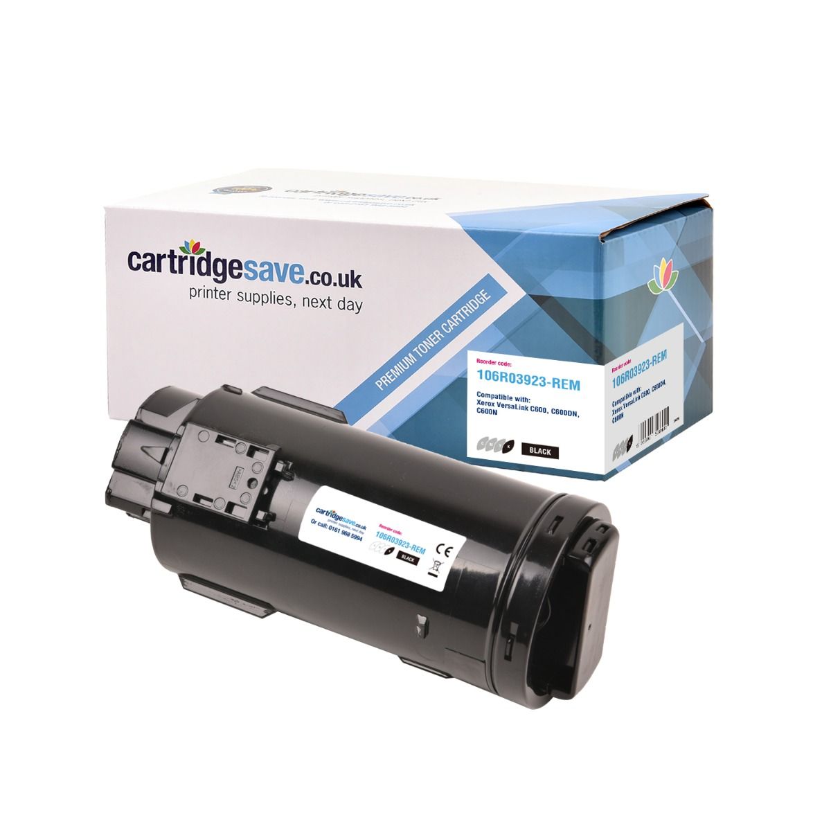 Compatible Xerox 106R03923 Extra High Capacity Black Toner Cartridge