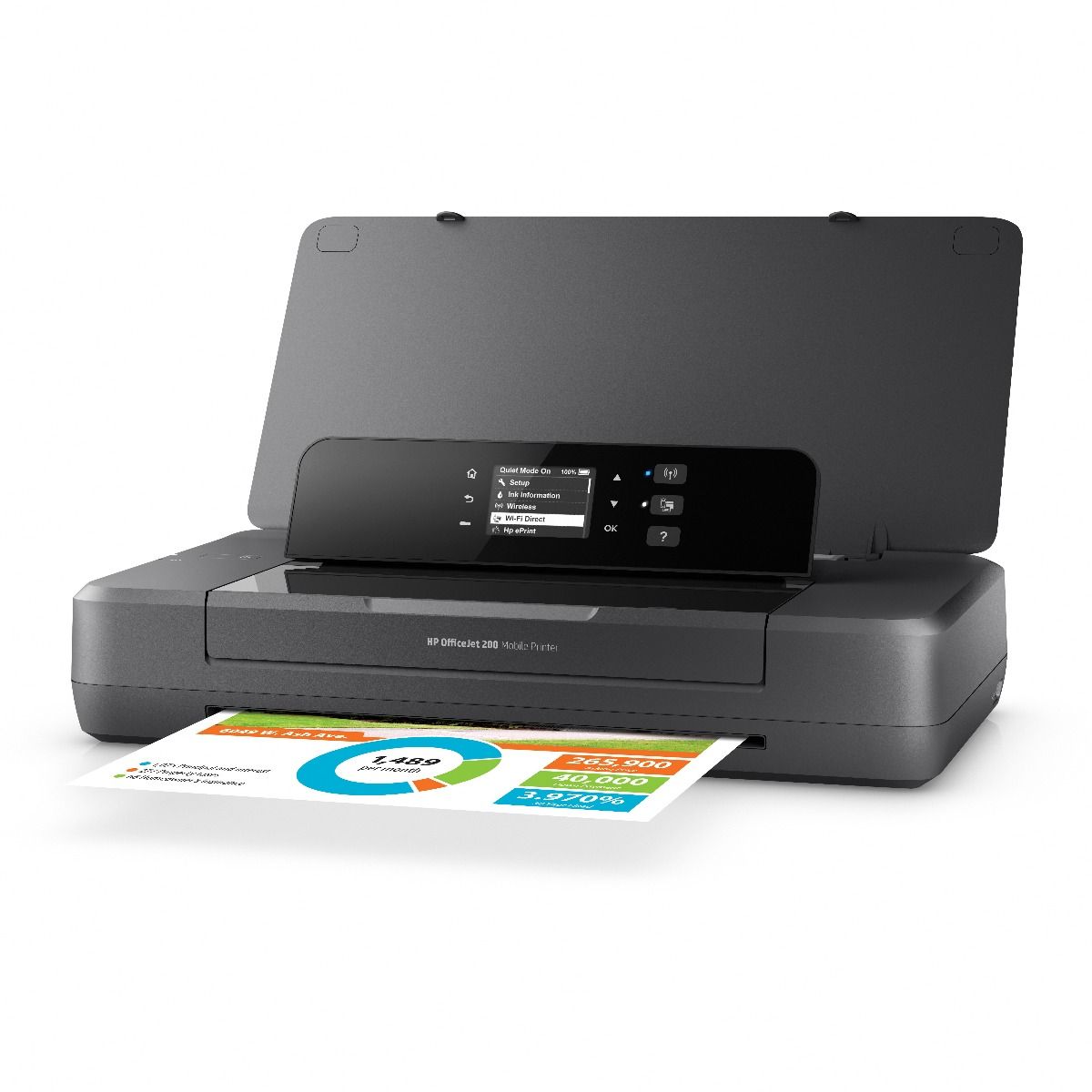 HP OfficeJet 200 Mobile Thermal Inkjet Colour Printer