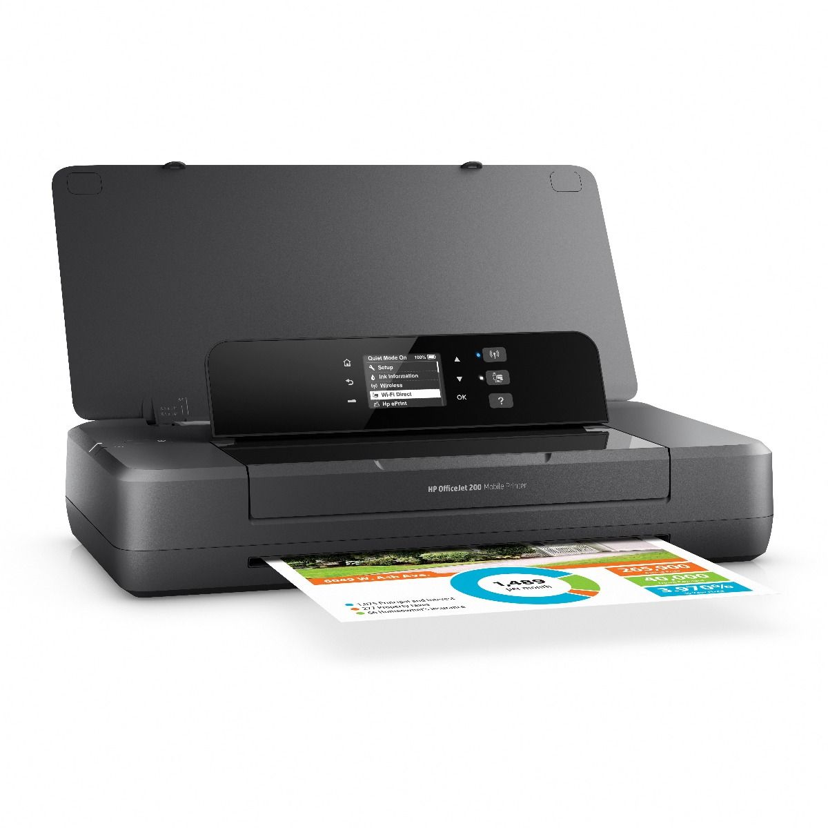 HP OfficeJet 200 Mobile Thermal Inkjet Colour Printer