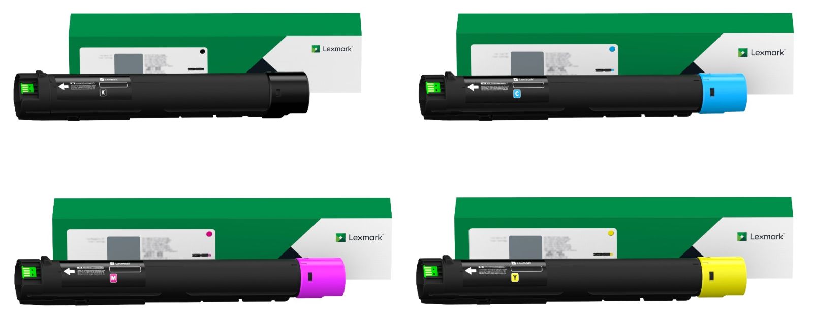 Lexmark 24B752 High Capacity 4 Colour Toner Cartridge Multipack