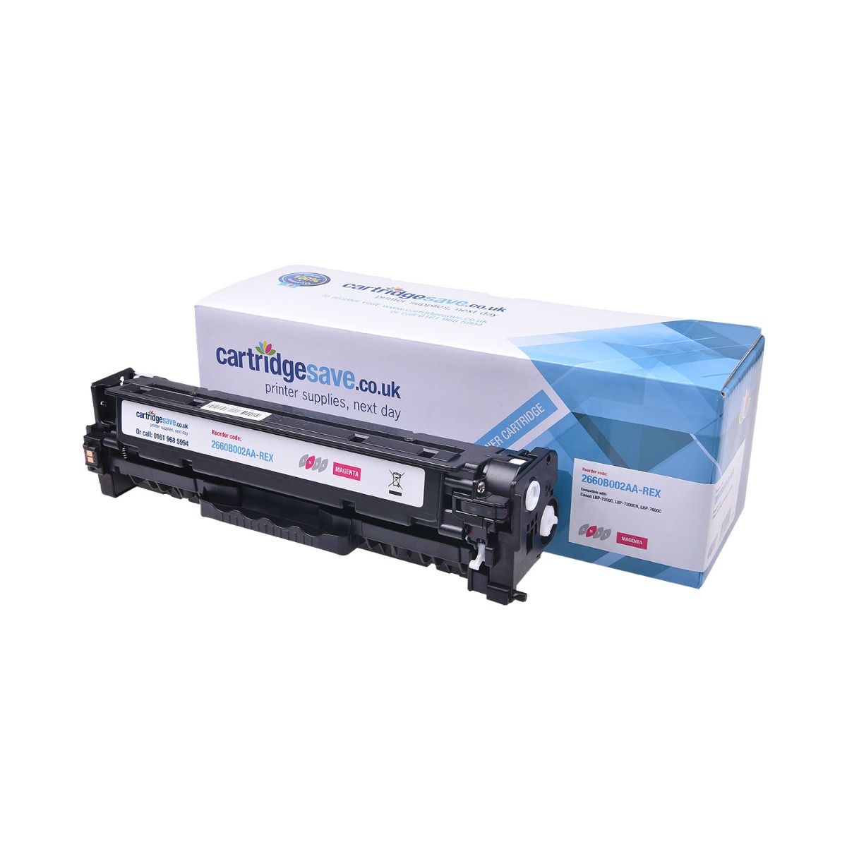 Compatible Canon 718 Magenta Toner Cartridge (2660B002AA)