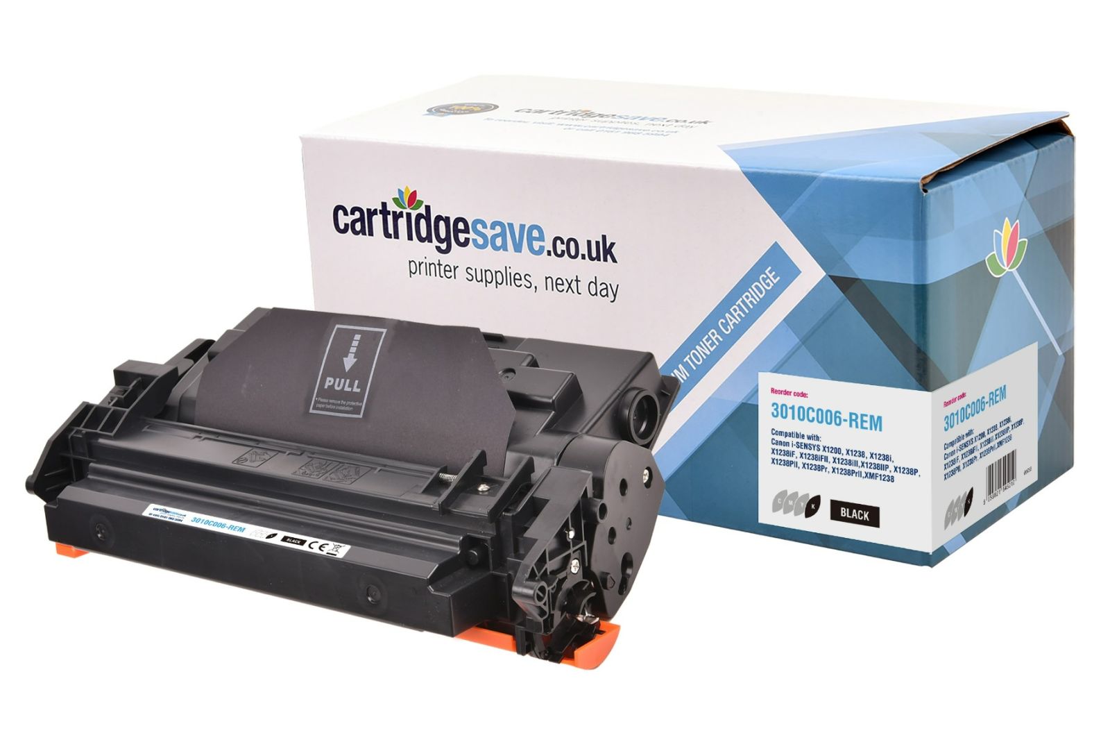 Compatible Canon T08 Black Toner Cartridge - (3010C006)