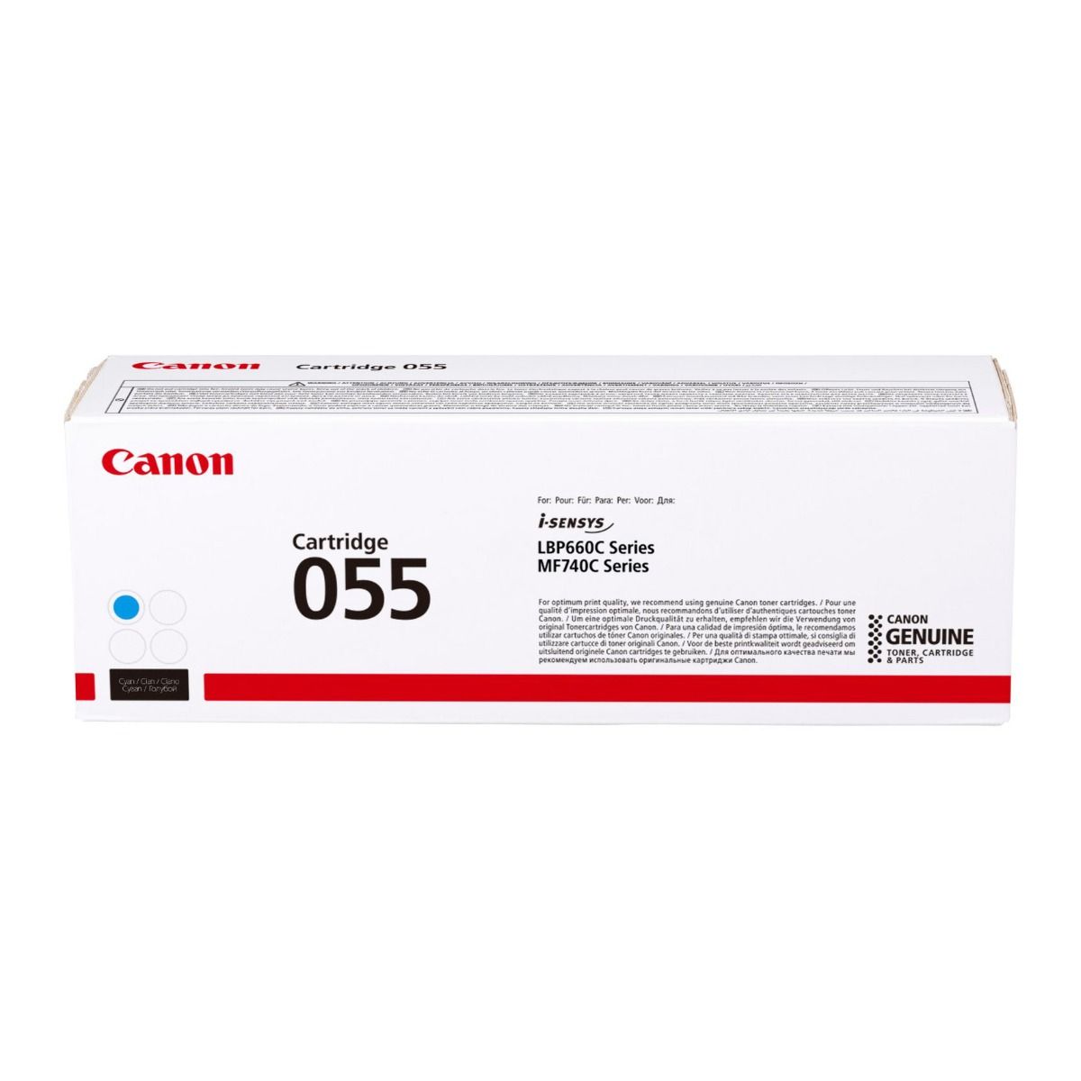 Canon 055 Cyan Toner Cartridge - (3015C002)