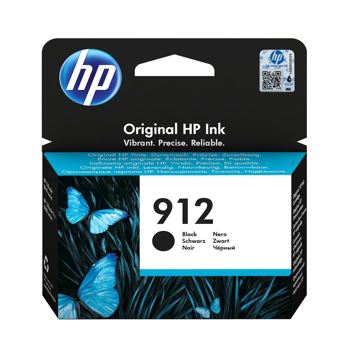 HP 912 Black Ink Cartridge - (3YL80AE)