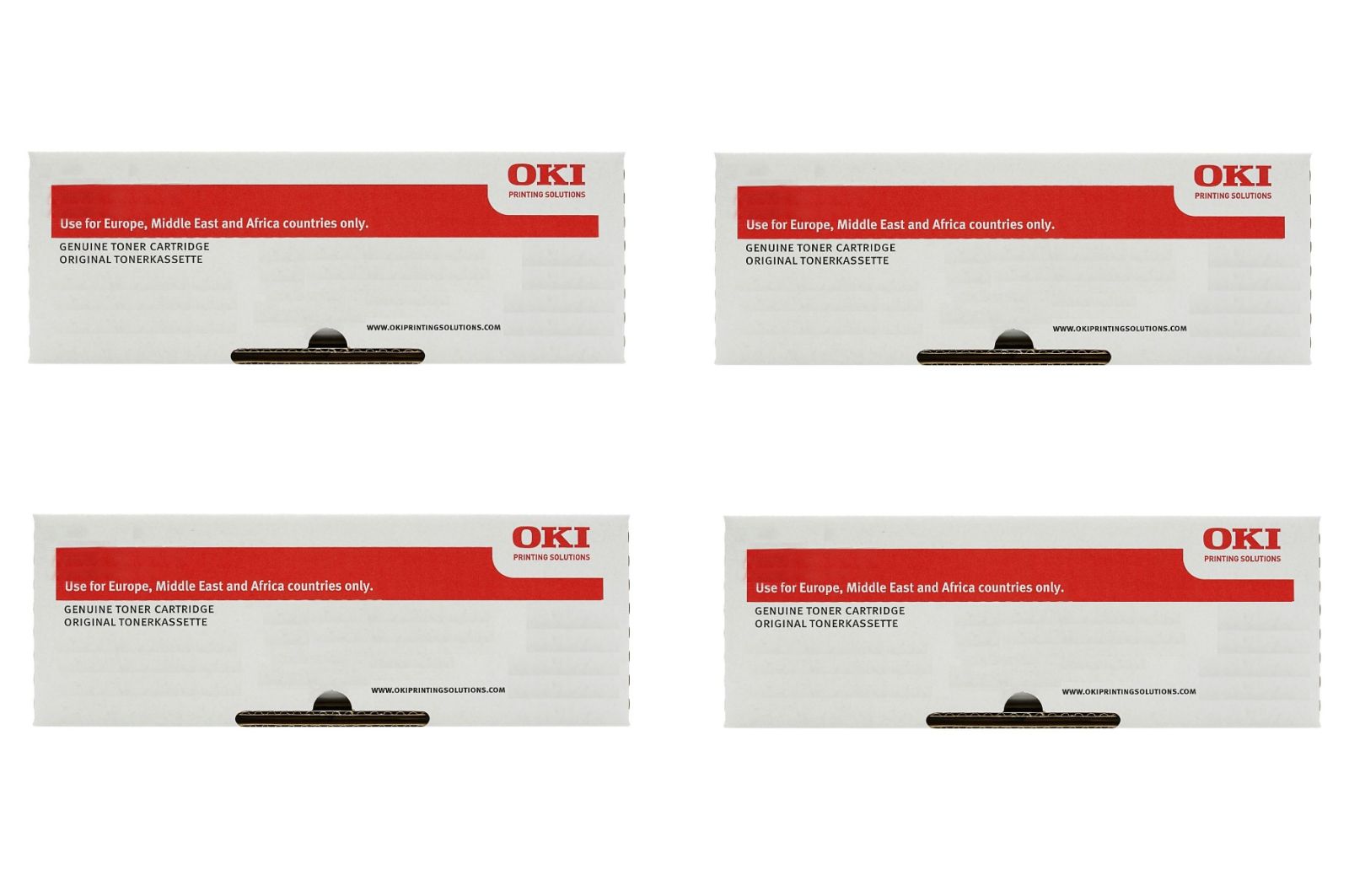 Oki 4403602 4 Colour Toner Cartridge Multipack