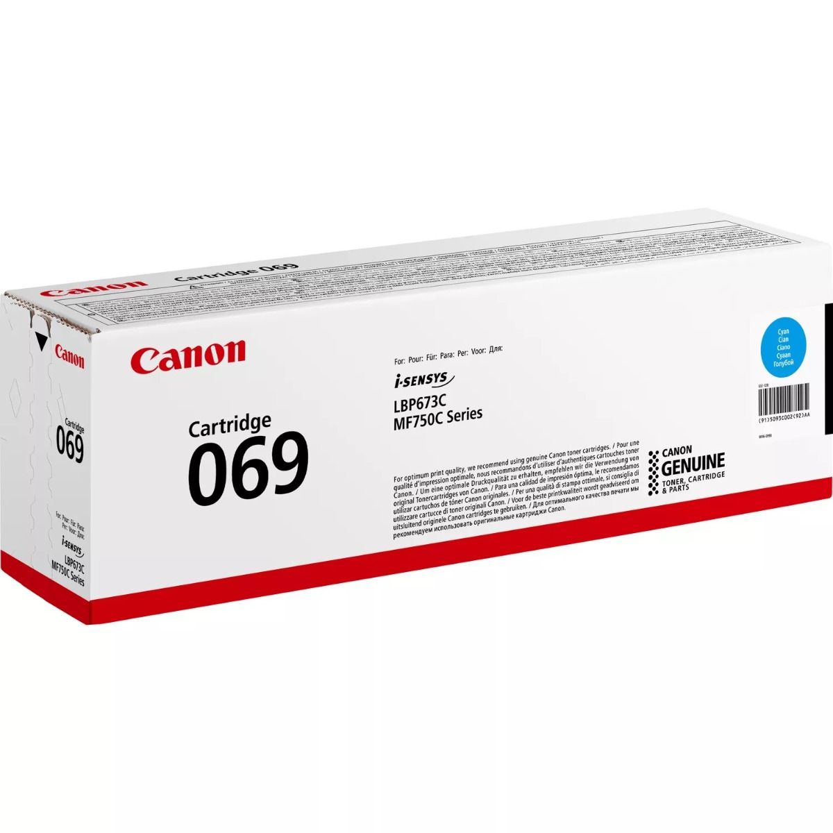 Canon 069 Cyan Toner Cartridge (5093C002)