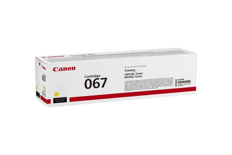 Canon 067Y Yellow Toner Cartridge (5099C002)