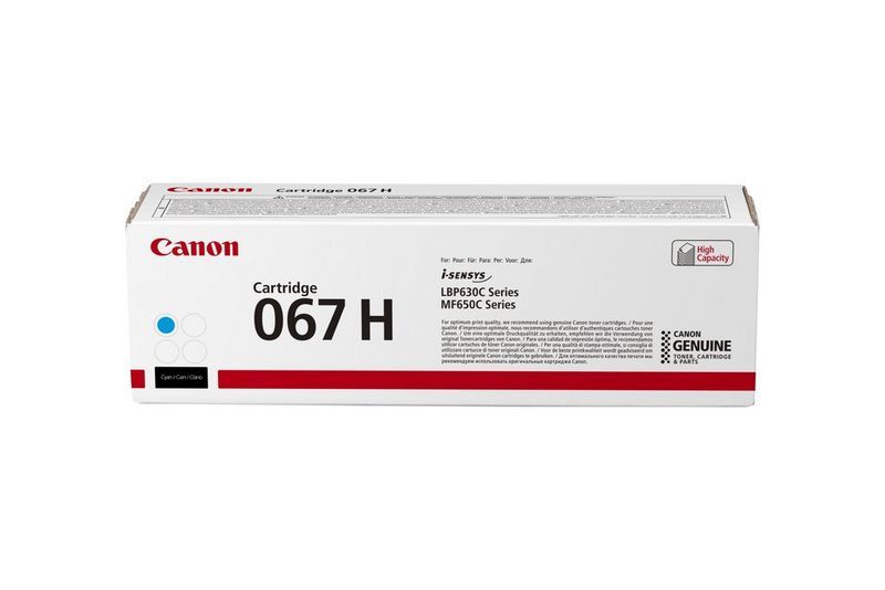 Canon 067HC High Capacity Cyan Toner Cartridge (5105C002)