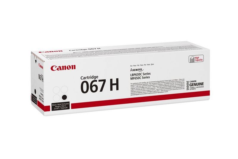 Canon 067HBK High Capacity Black Toner Cartridge (5106C002)