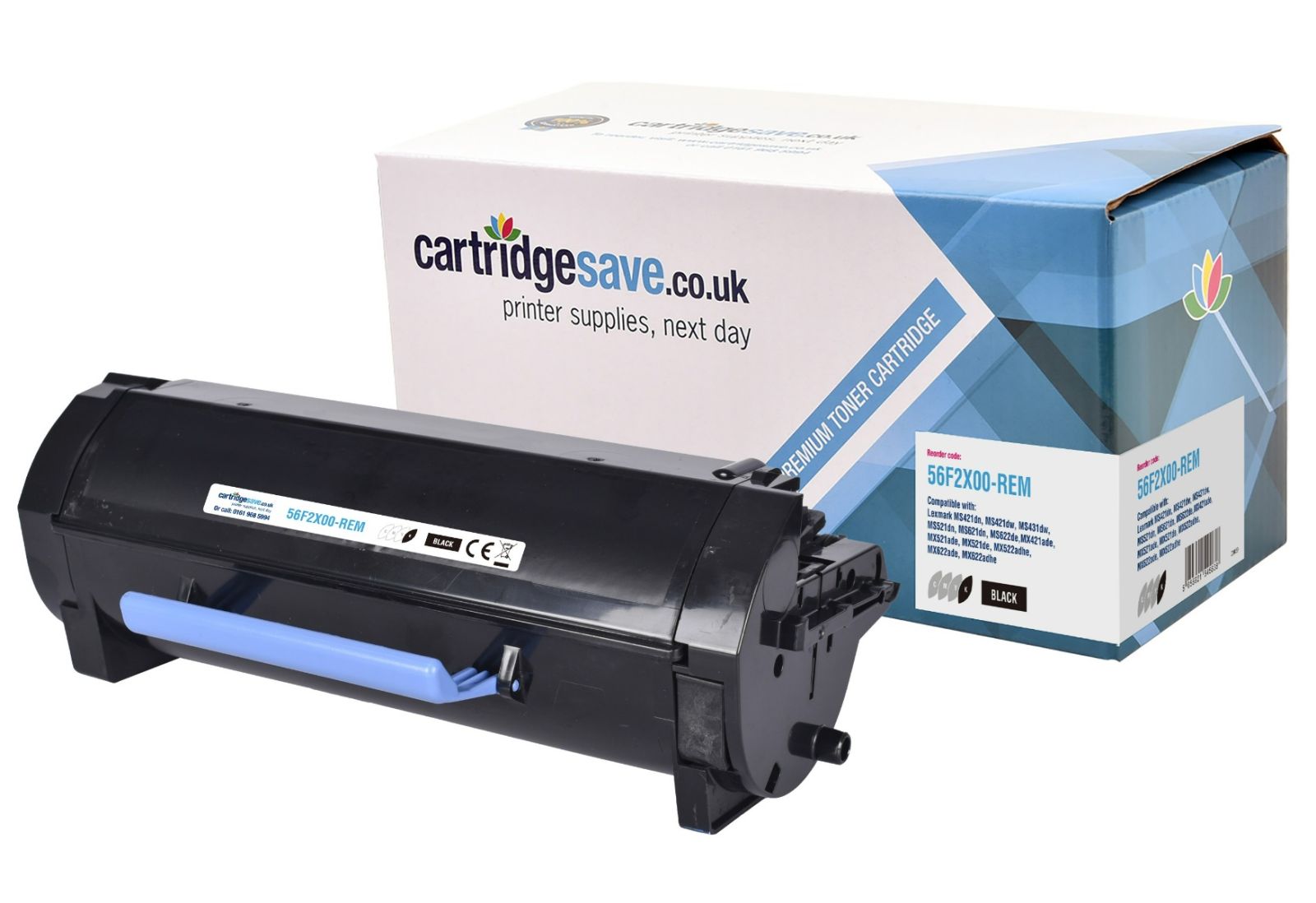 Compatible Lexmark 56F2X00 Extra High Capacity Black Toner Cartridge