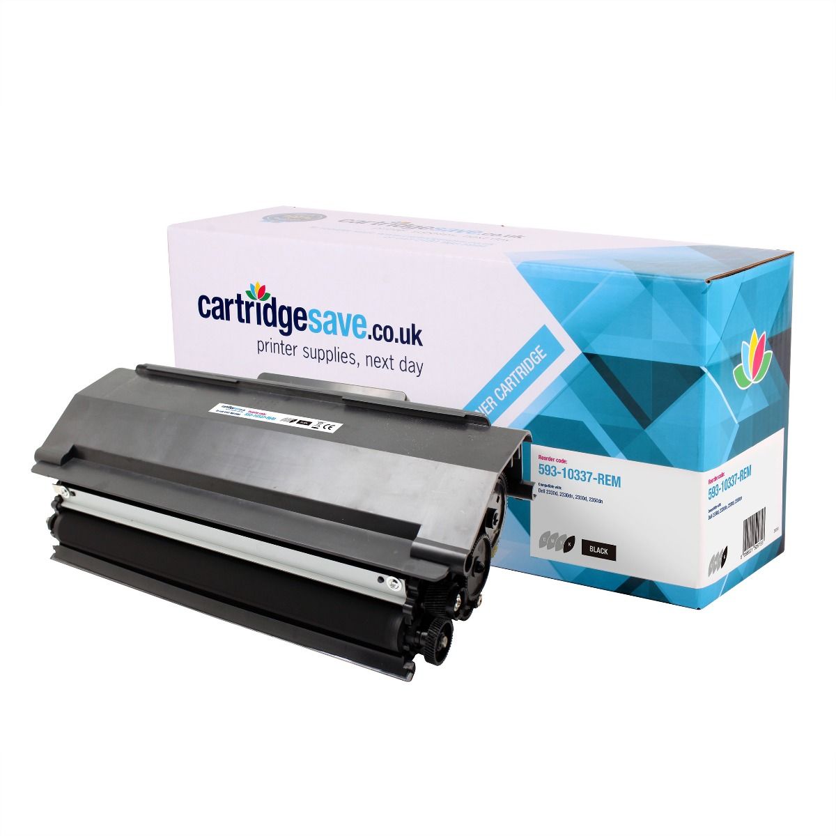 Compatible Dell PK492 Black Toner Cartridge (593-10337)