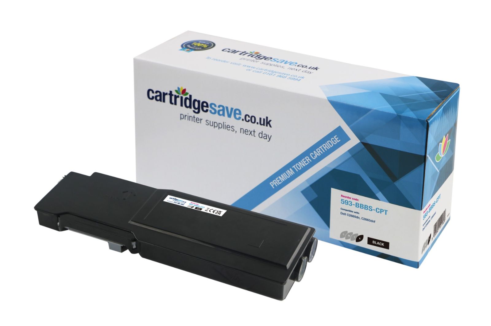 Compatible Dell RD80W Extra High Capacity Black Toner Cartridge (593-BBBU)