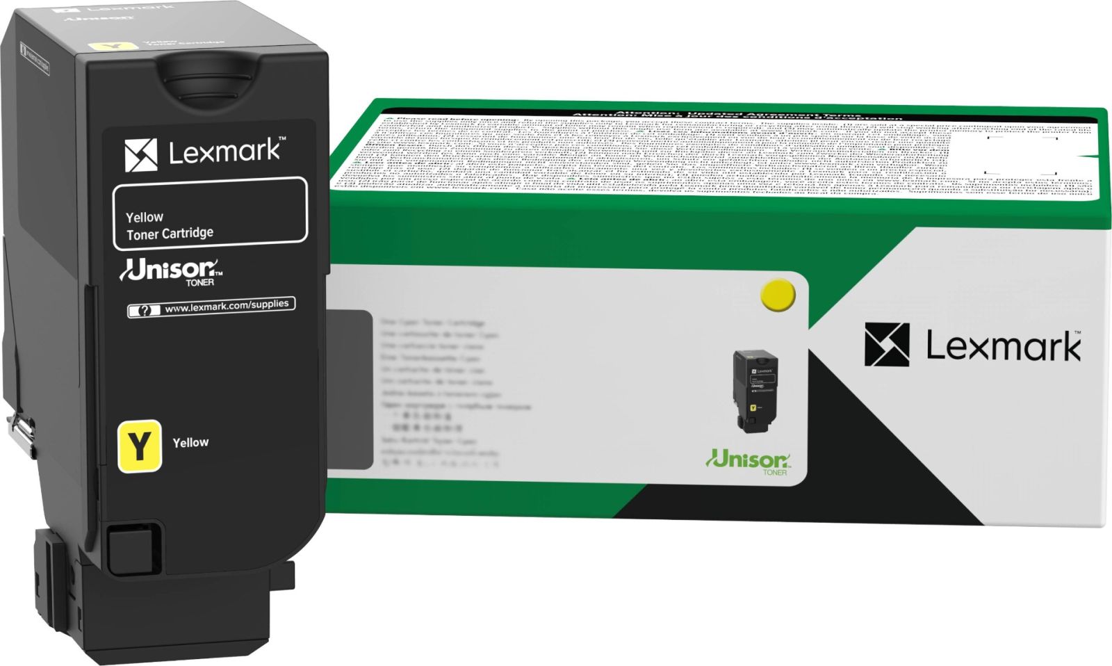 Lexmark 71C20Y0 Yellow Return Program Toner Cartridge