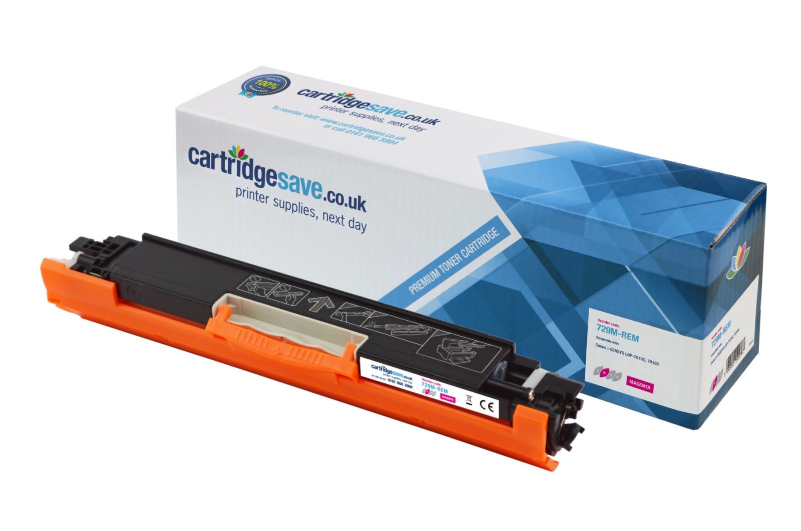 Compatible Canon 729 Magenta Toner Cartridge - (4368B002AA)