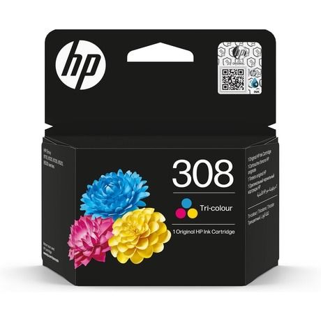 HP 308 Tri-Colour Ink Cartridge - (7FP20UE)