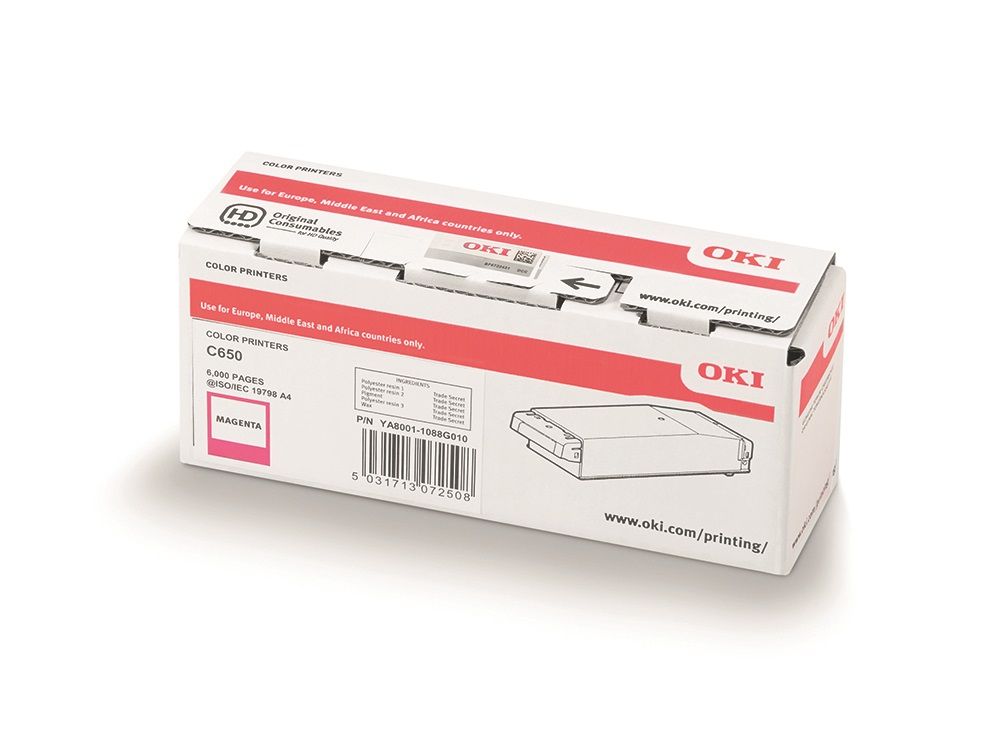 Oki 09006128 Magenta Toner Cartridge - (09006128)