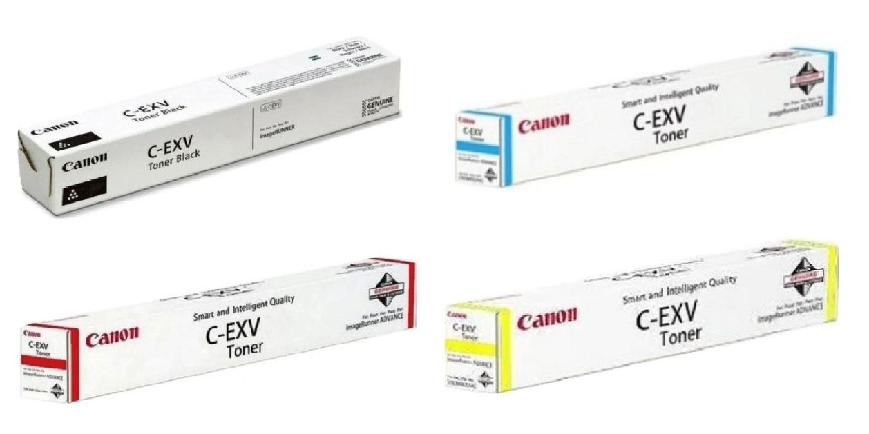 Canon C-EXV65 4 Colour Toner Cartridge Multipack