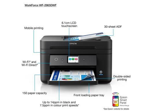 Epson WorkForce WF-2965DWF Colour Inkjet Printer