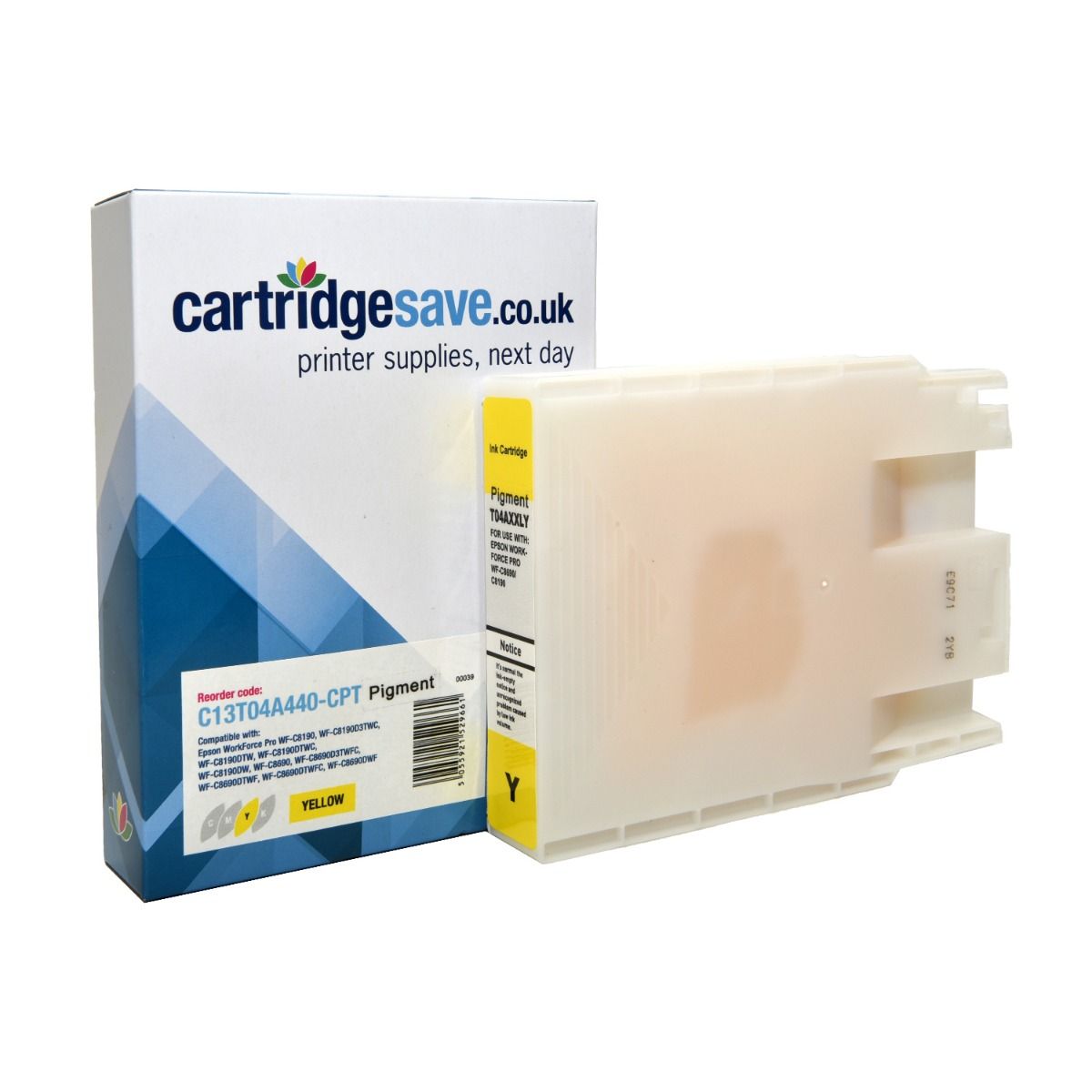 Compatible Epson T04A Yellow Ink Cartridge - (C13T04A440)