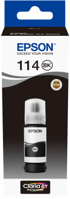 Epson 114 Pigment Black Ink Bottle - (C13T07A140)