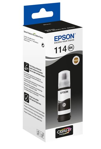 Epson 114 Pigment Black Ink Bottle - (C13T07A140)