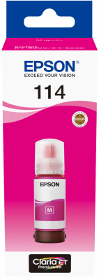 Epson 114 Magenta Ink Bottle - (C13T07B340)