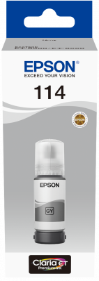 Epson 114 Grey Ink Bottle - (C13T07B540)