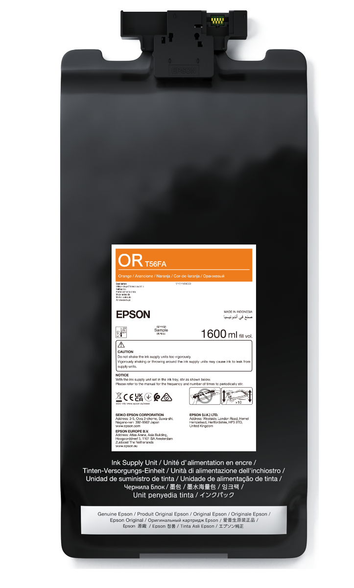 Epson T56FA Orange Ink Cartridge - (C13T56FA00)