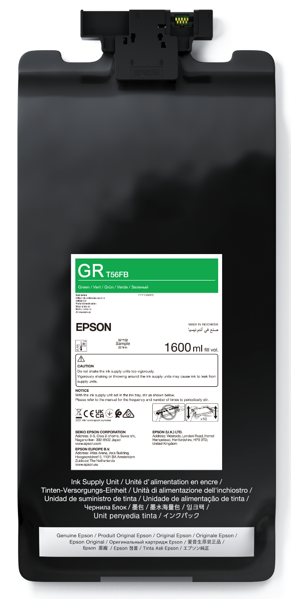 Epson T56FB Green Ink Cartridge - (C13T56FB00)