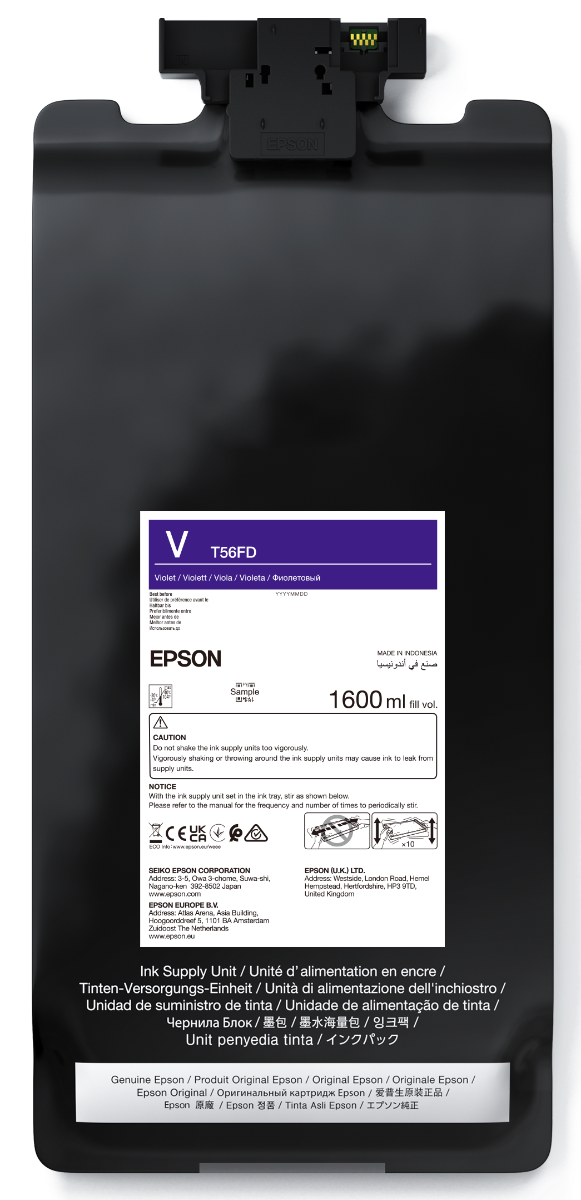 Epson T56FD Violet Ink Cartridge - (C13T56FD00)