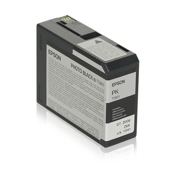 Epson T5801 Photo Black Ink Cartridge - (C13T580100)