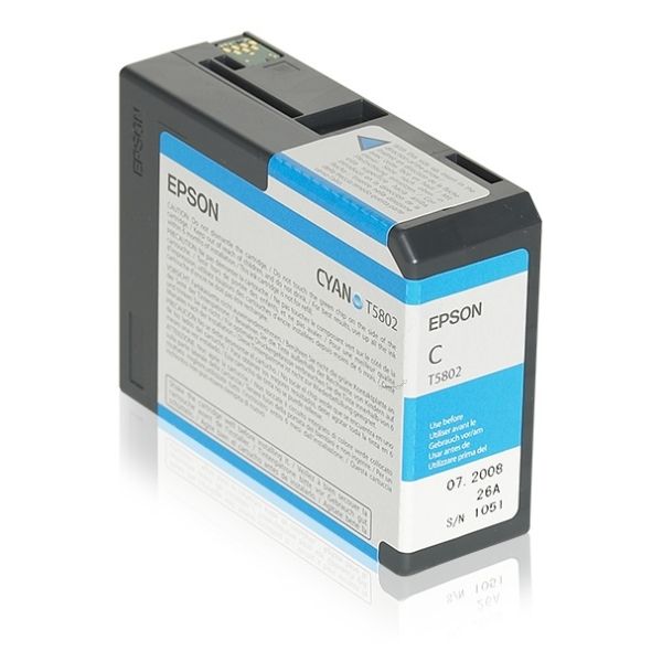 Epson T5802 Cyan Ink Cartridge - (C13T580200)