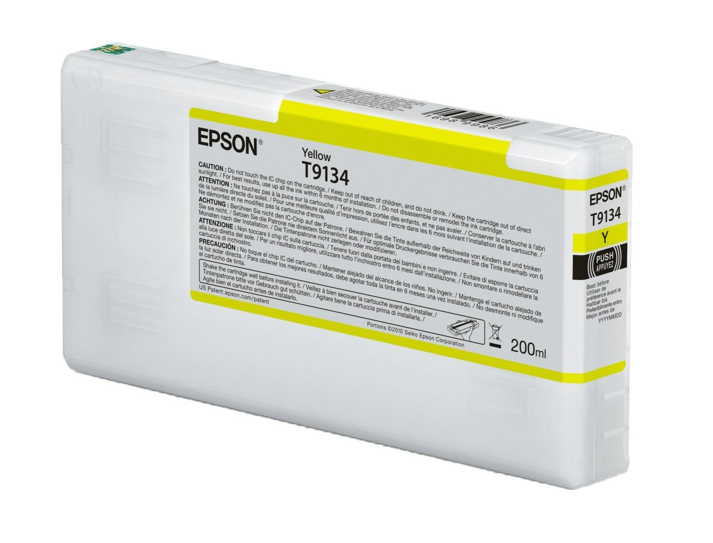 Epson T9134 Yellow Ink Cartridge - (C13T913400)