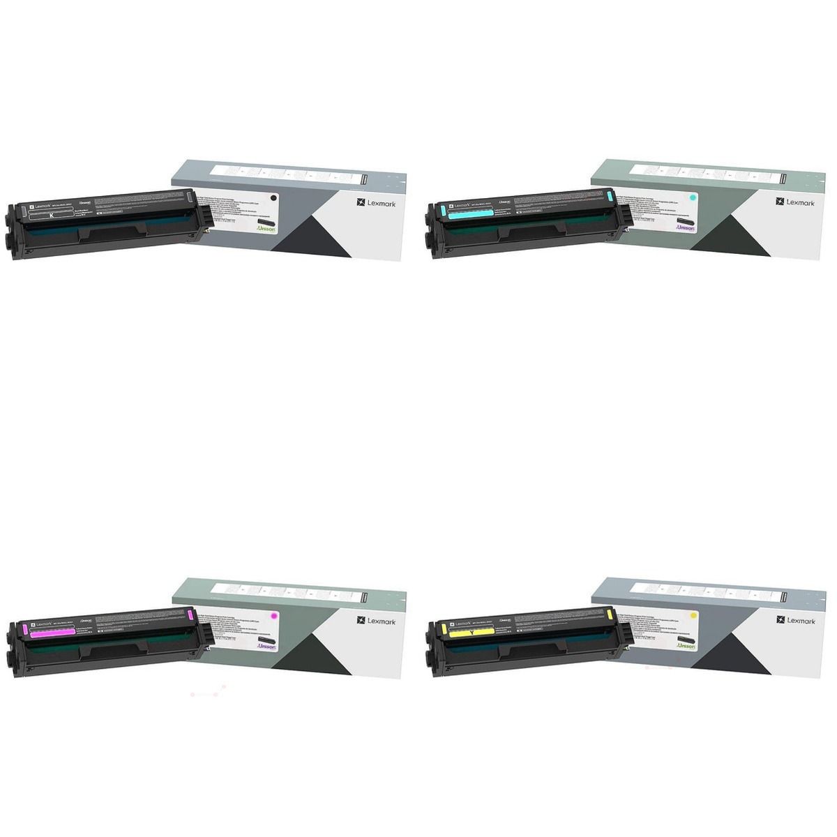 Lexmark C330H High Capacity 4 Colour Toner Cartridge Multipack