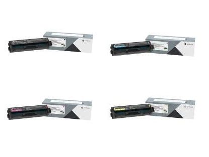 Lexmark C340X High Capacity 4 Colour Toner Cartridge Multipack