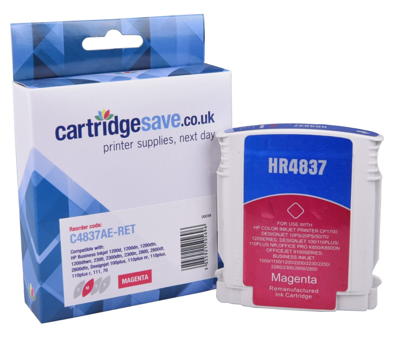 Compatible HP 11 Magenta Printer Cartridge - (C4837AE)