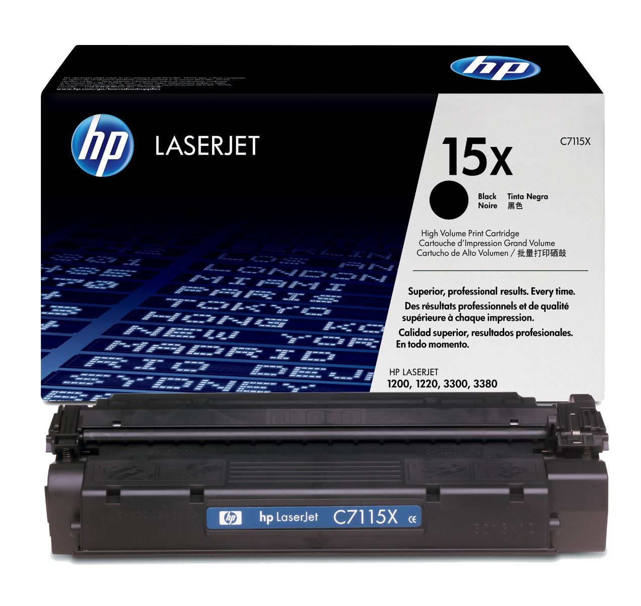 HP 15X High Capacity Black Toner Cartridge - (C7115X)