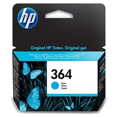 HP 364 Cyan Ink Cartridge - (CB318EE)