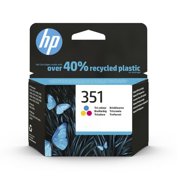 HP 351 Tri-Colour Ink Cartridge - (CB337EE)