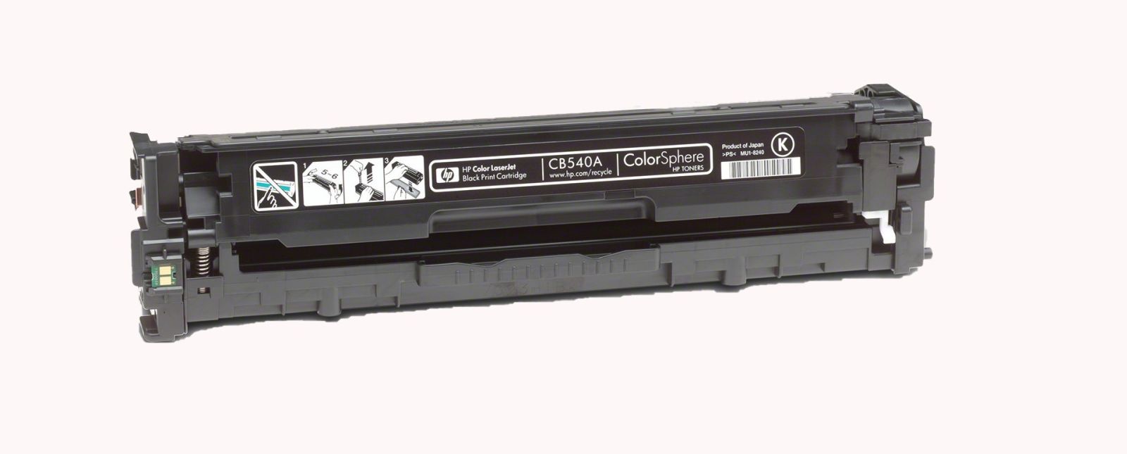 HP 125A Black Toner Cartridge - (CB540A)