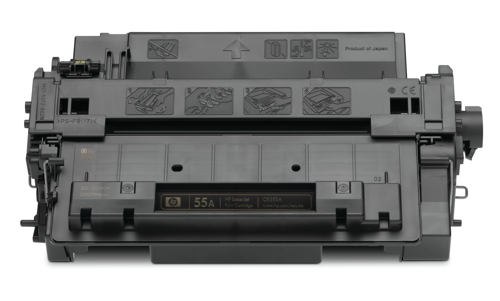 HP 55A Black Toner Cartridge - (CE255A)