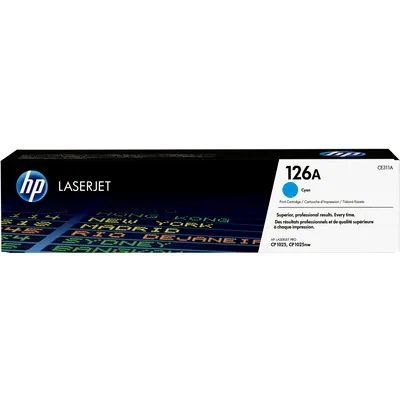 HP 126A Cyan Toner Cartridge - (CE311A)