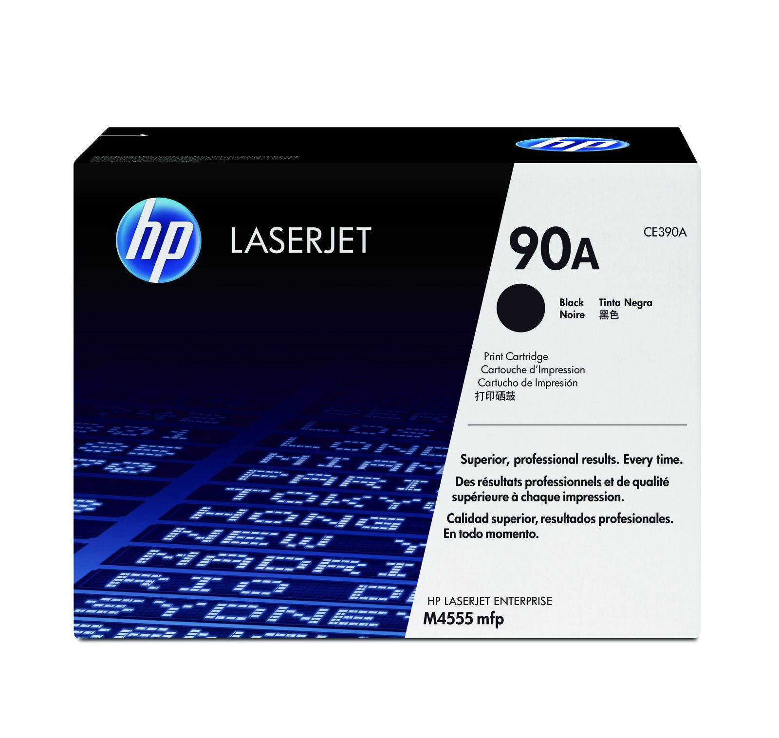 HP 90A Black Toner Cartridge - (CE390A)